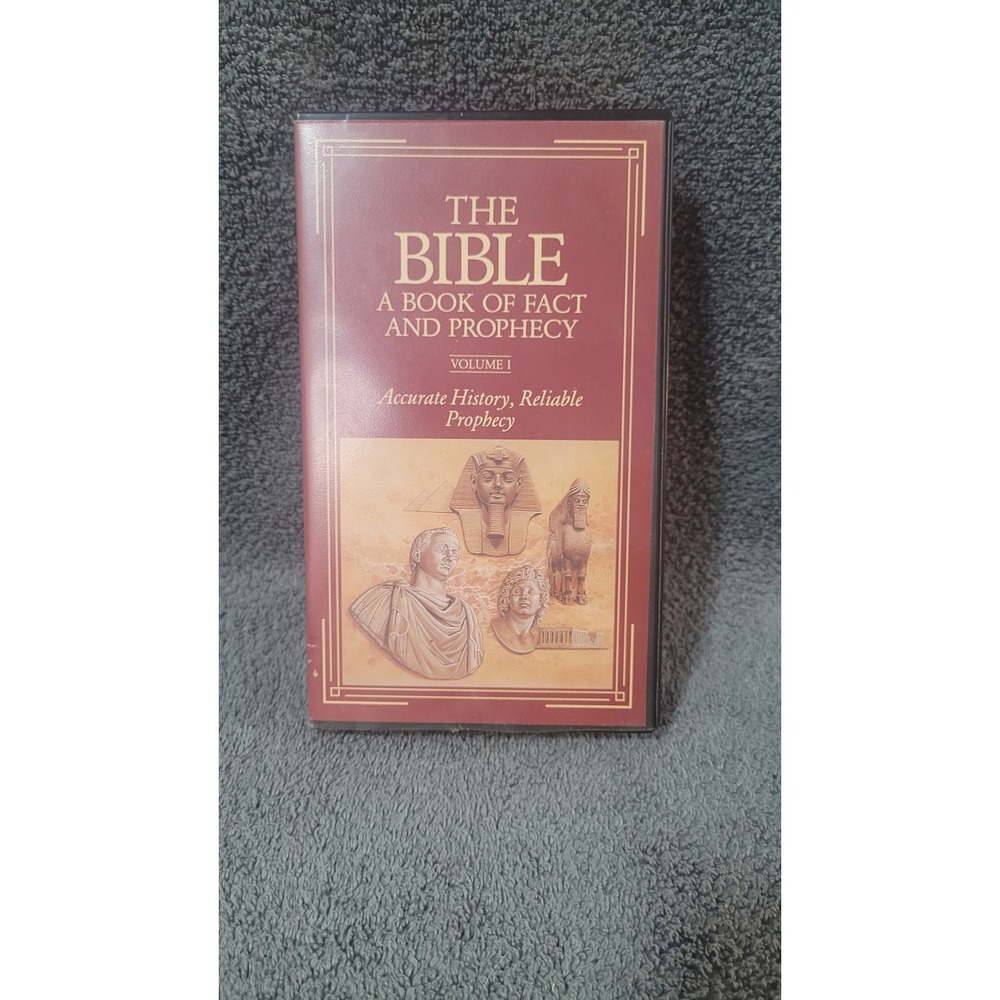 The Bible A Book of Fact and Prophecy Volume I VHS 1992 Watchtower History